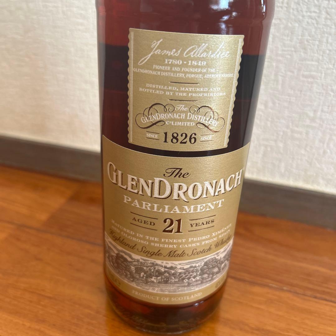 ウイスキー The GlenDronach 21 Year Old 700ml 48%