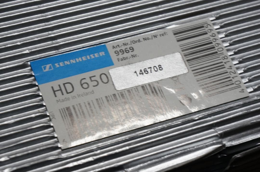 ヘッドホン HD650 golden era