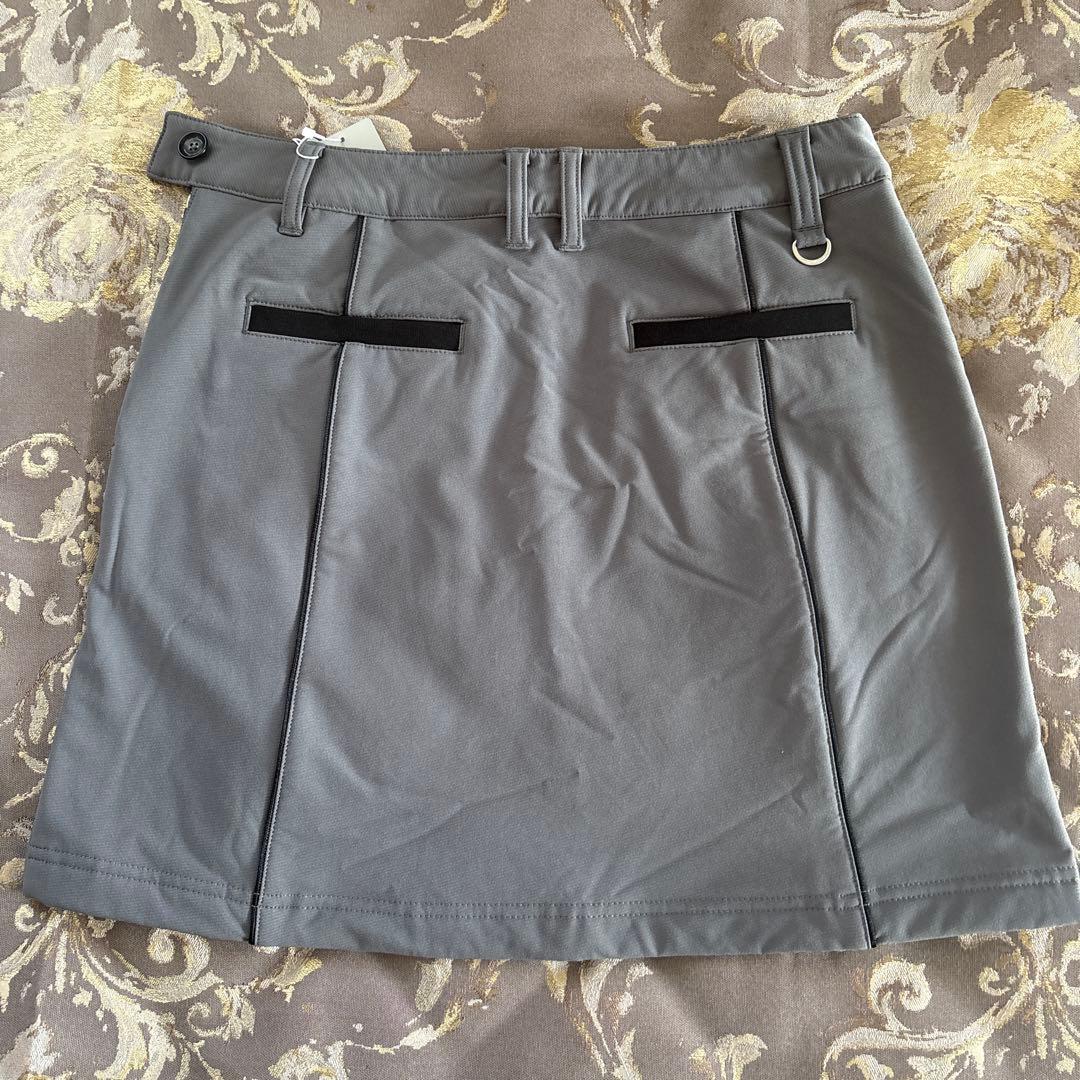 トミーアーマー グレー 中ボアストレッチスカート ポケット付き