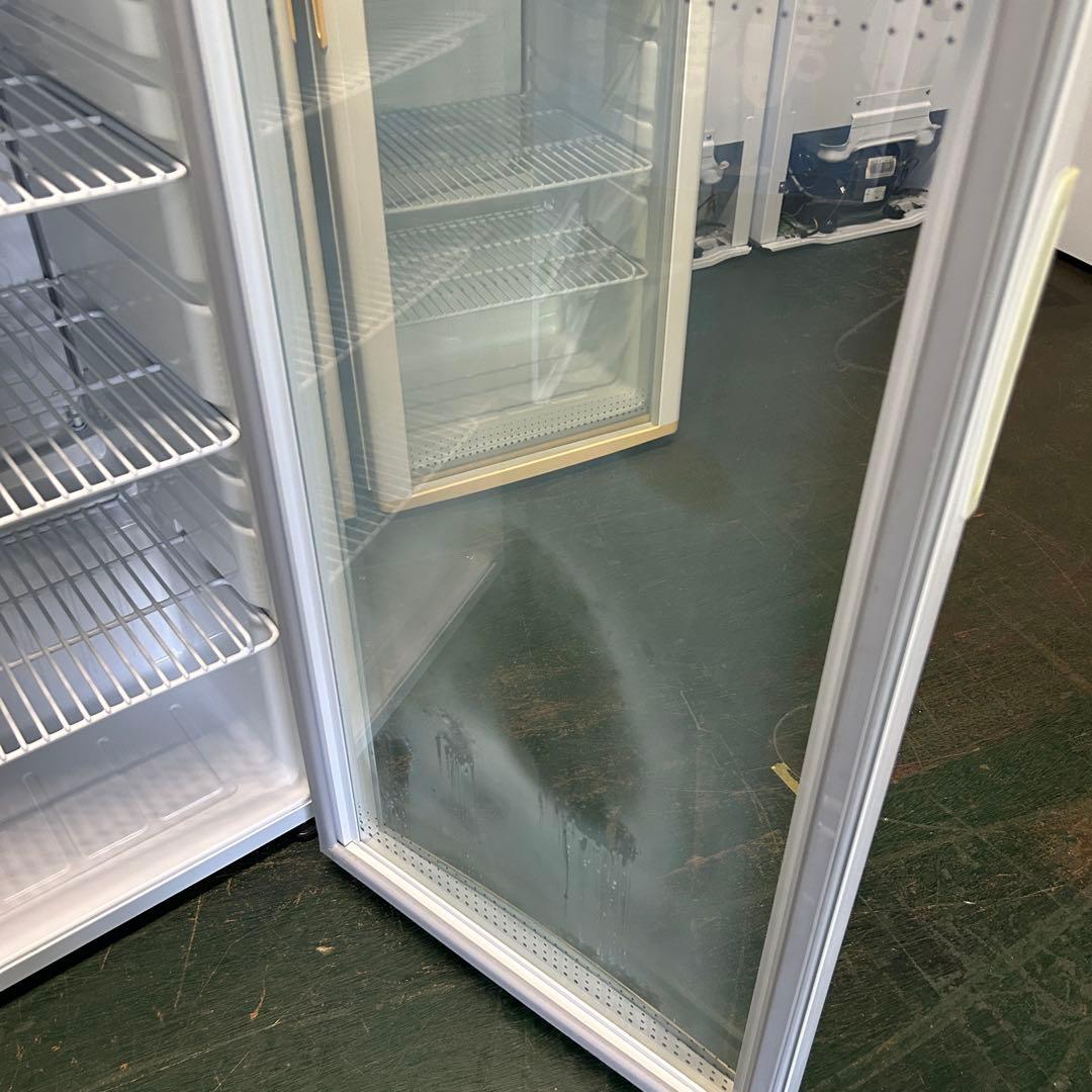 110 業務用 冷蔵ショーケース オフィスコンビニ XW-105 左右開き 小型