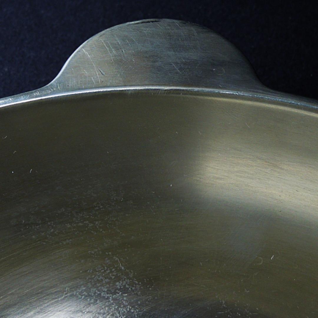 純洋銀鍋 重量3.40kg 厚さ4.3mm 稀少な特注品です 中古