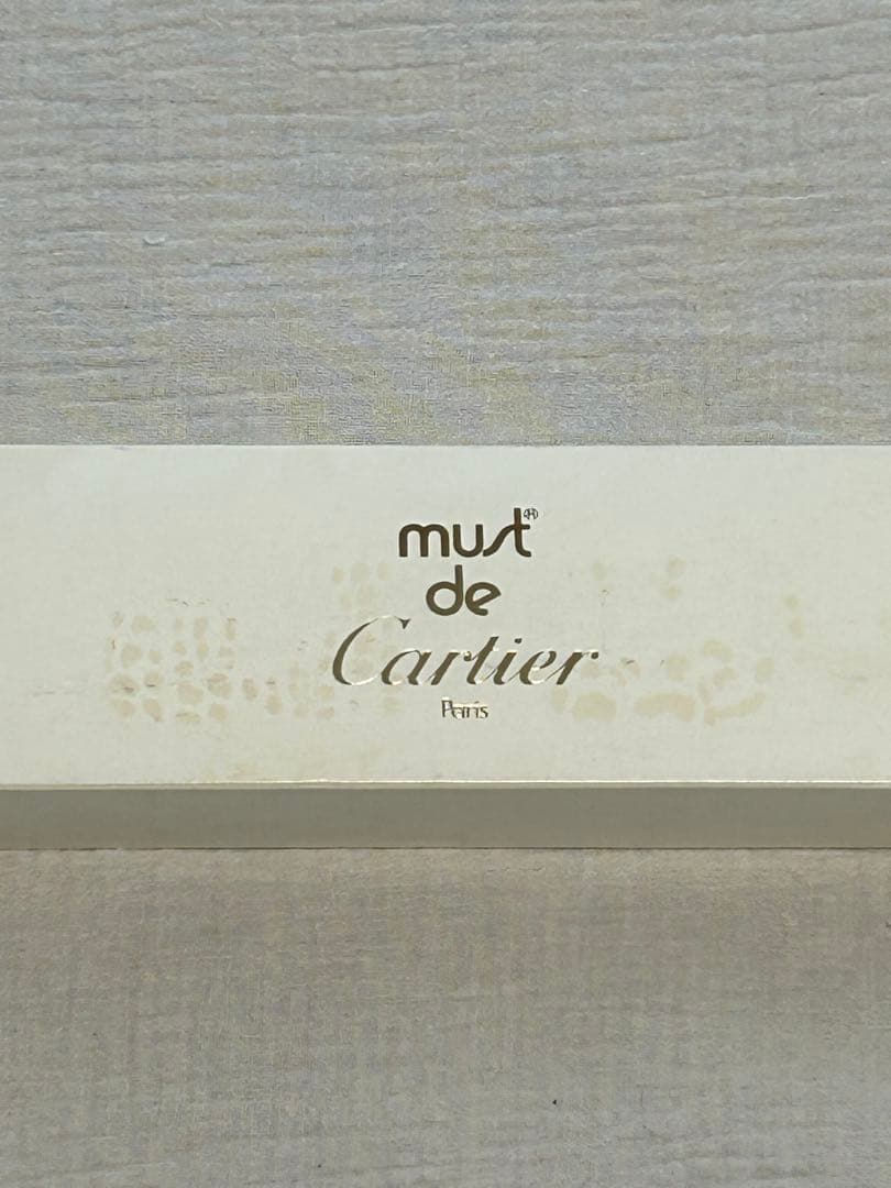 超希少　カルティエ　cartier トリニティ　黒✖︎金　未使用に近い極美品