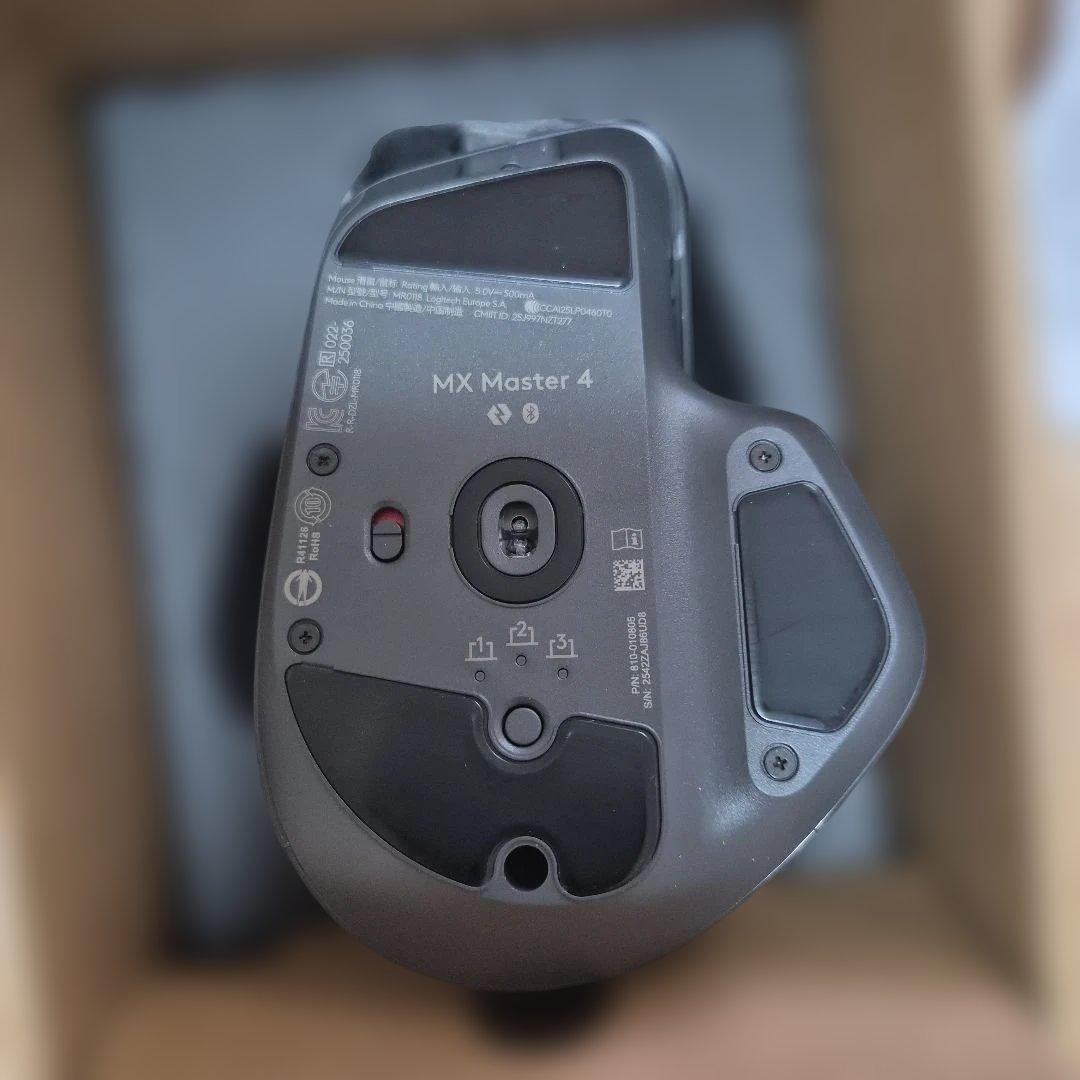 Logitech MX Master 4 ワイヤレスマウス 本体