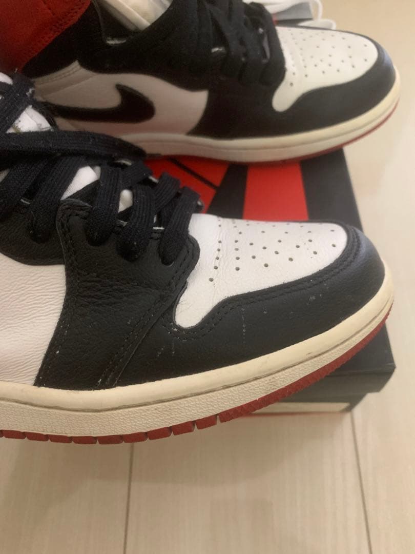 シューズ(女性用) Air Jordan 1 Retro High \"Satin Black Toe