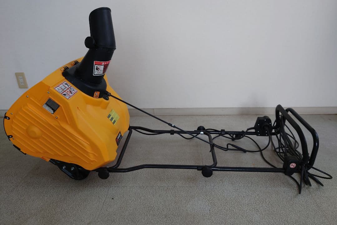 HAIGE 電動除雪機 黄色