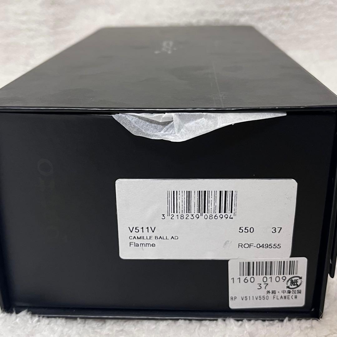 【Repetto】美品 Camille バレエシューズ エナメル レッド