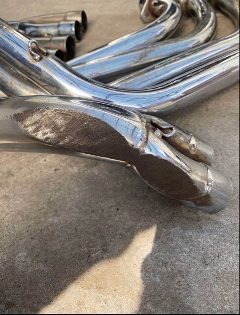 ZRX400 4-2-1マフラー　42.7