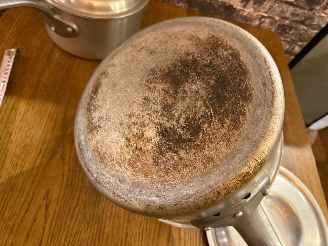 【中古美品】アルミ鍋2点セット23〜26cm 飲食店 レストラン 本格的料理