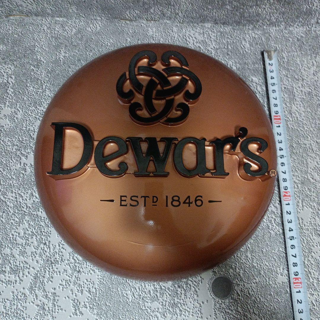 希少レア　Dewor's 非売品　デュワーズ　壁掛けブランドロゴ