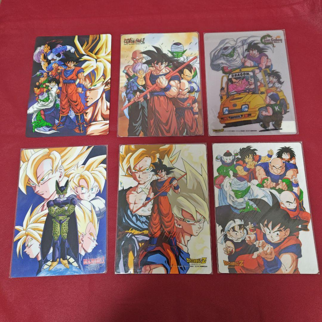 ドラゴンボール 下敷き 34点セット 90年代公式グッズ 下じき