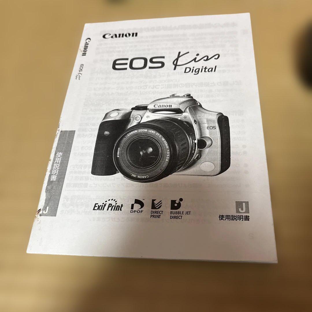Canon EOS Kiss Digital デジタル一眼レフ スマホ転送SD付