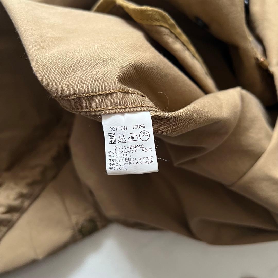 美品 ボンクラ モッズコート ミリタリー ブラウン ベージュ 38 ロング