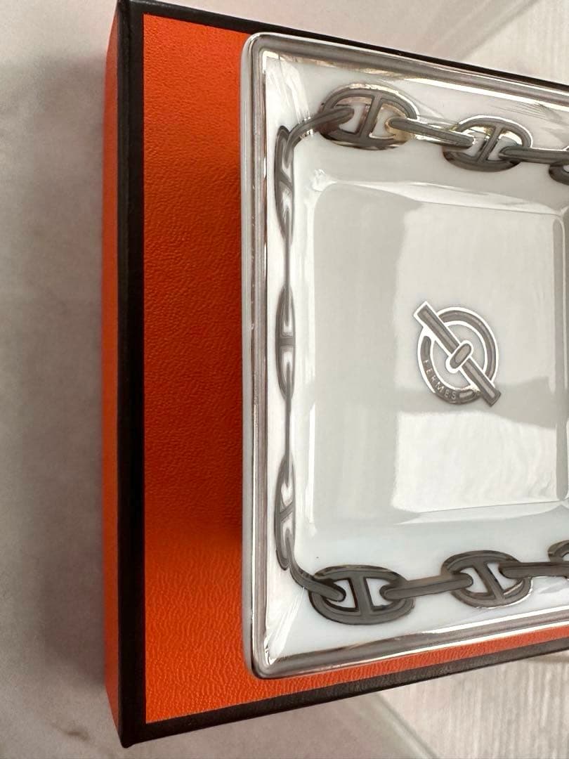 botanical  HERMÈS シェーヌダンクル スクエアトレー