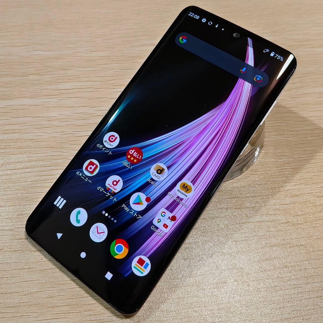 わけあり SIMフリー AQUOS ZERO2 SH-01M ミスティホワイト