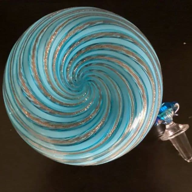 ベネチアンガラス　イタリア　大型　ムラーノガラス　ボトル H26cm