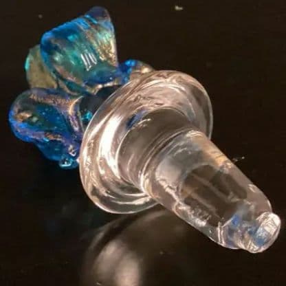 ベネチアンガラス　イタリア　大型　ムラーノガラス　ボトル H26cm