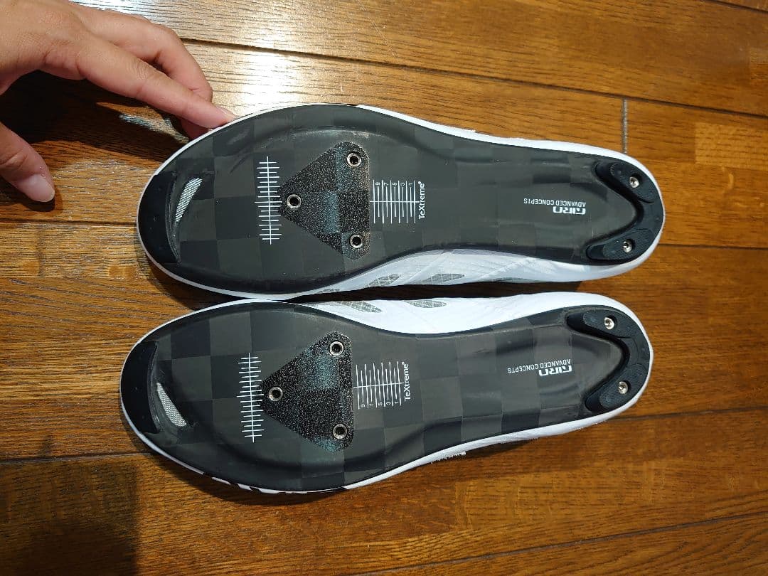 GIRO PROLIGHT TECHLACE 43 サイクリングシューズ　白