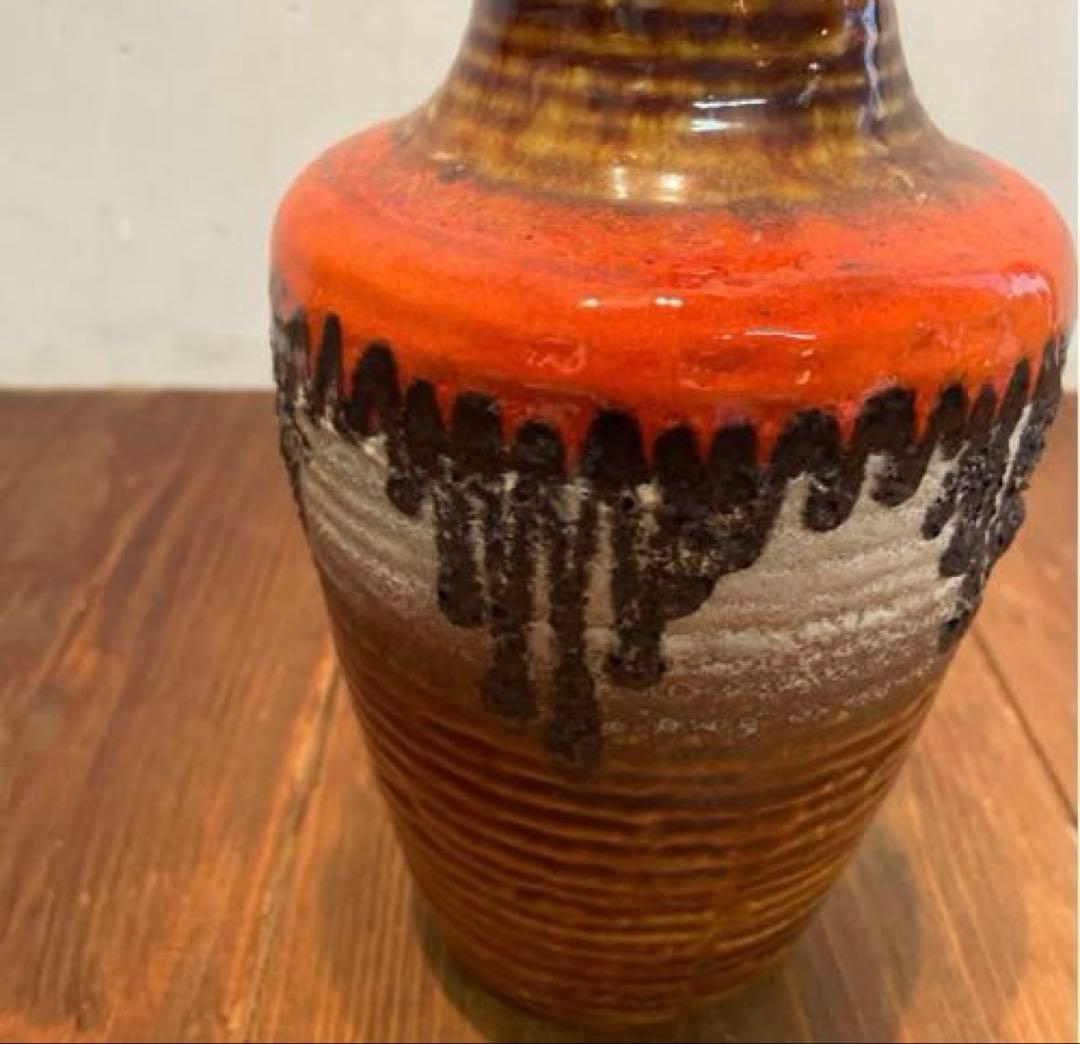 美品　FAT LAVA 西ドイツ　ファットラバ　ジャーマン　ヴィンテージ　花瓶