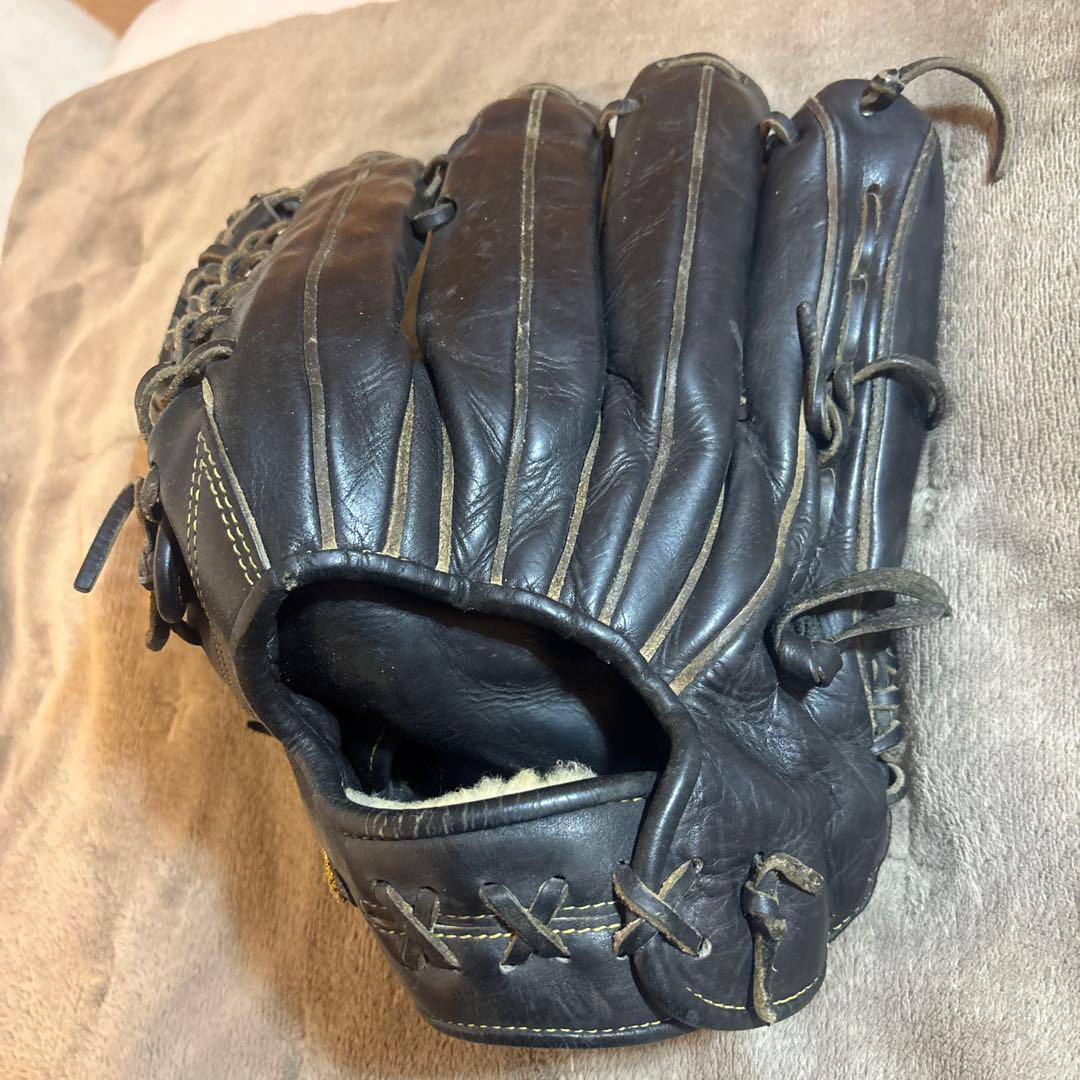 Mizuno 硬式グローブ ブラック 左投用