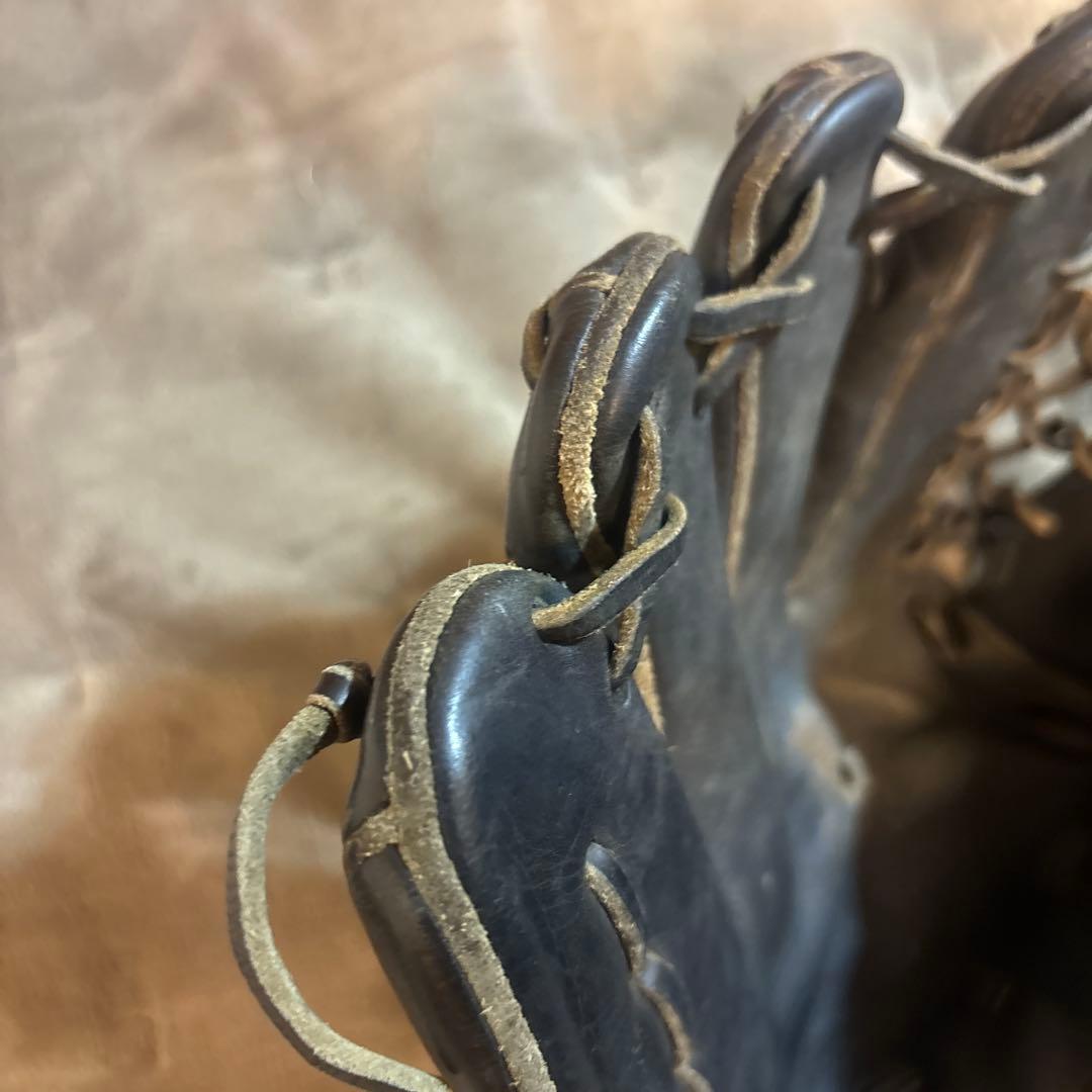 Mizuno 硬式グローブ ブラック 左投用