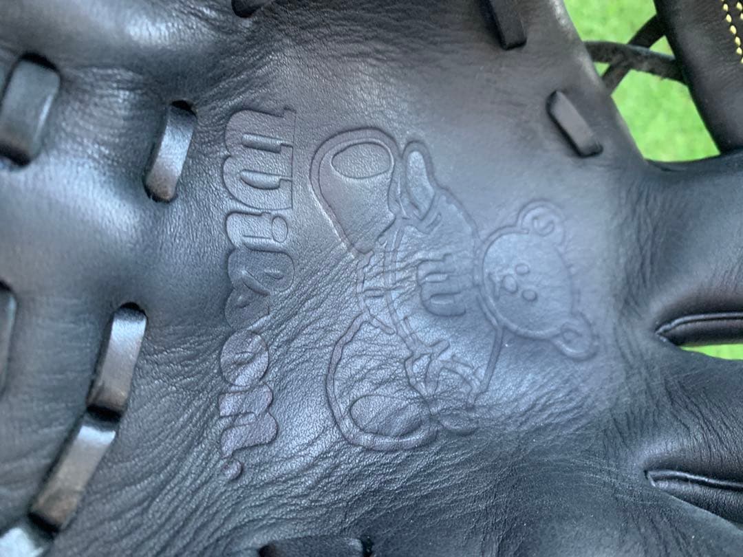 【新品・未使用】Wilson bear ソフトボール・軟式野球グローブ 黒