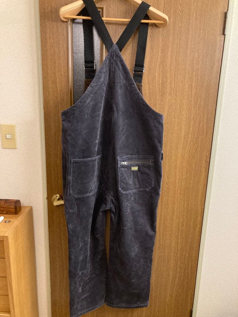 Bluco コーデュロイオーバーオール