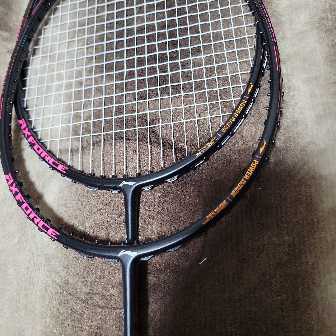 リーニン アックスフォース80 2本セット バドミントン ラケット