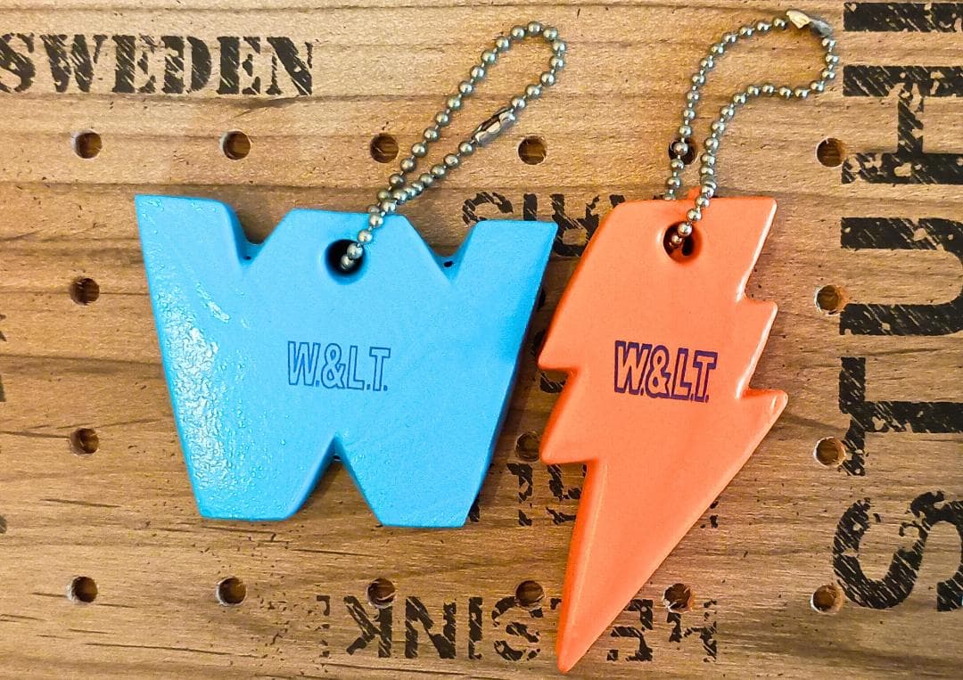 W.&L.T. ノベルティ 4点セット キーホルダー ステッカー パクパクくん