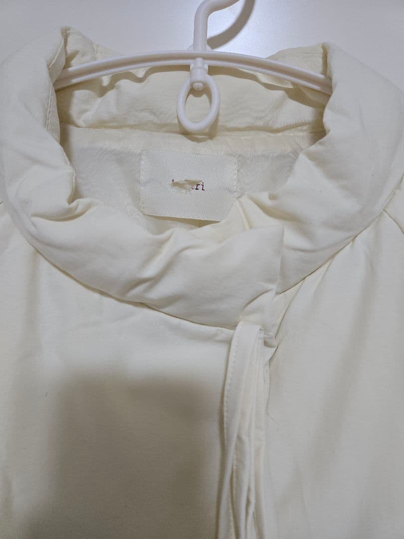 hinari ヒナリ 中綿リボンミドルコート