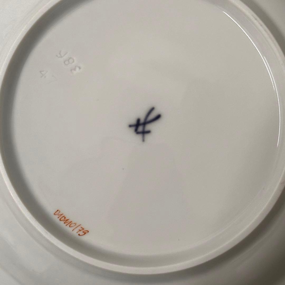 Meissen マイセン　散らし小花　皿　プレート16cm 6枚セット