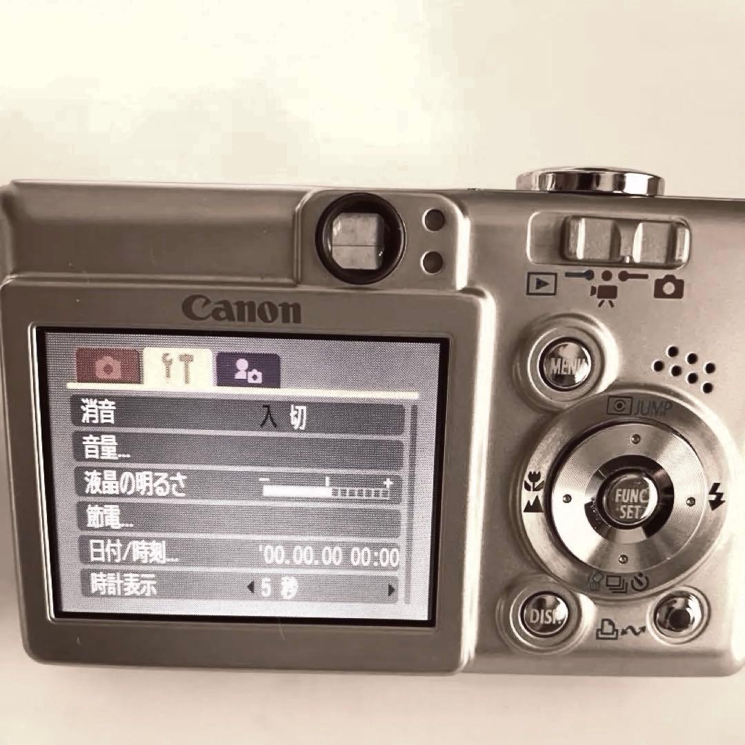 Canon IXY DIGITAL 55 コンパクトデジタルカメラ説明書.箱入り