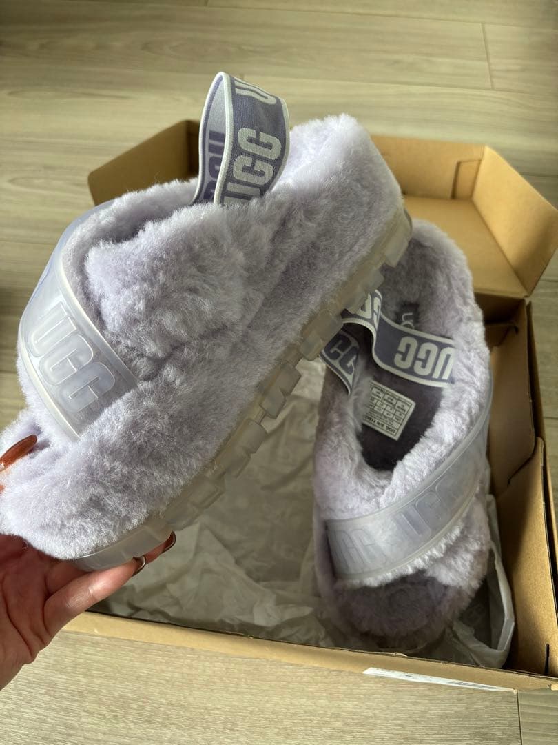UGG ライトパープル サンダル
