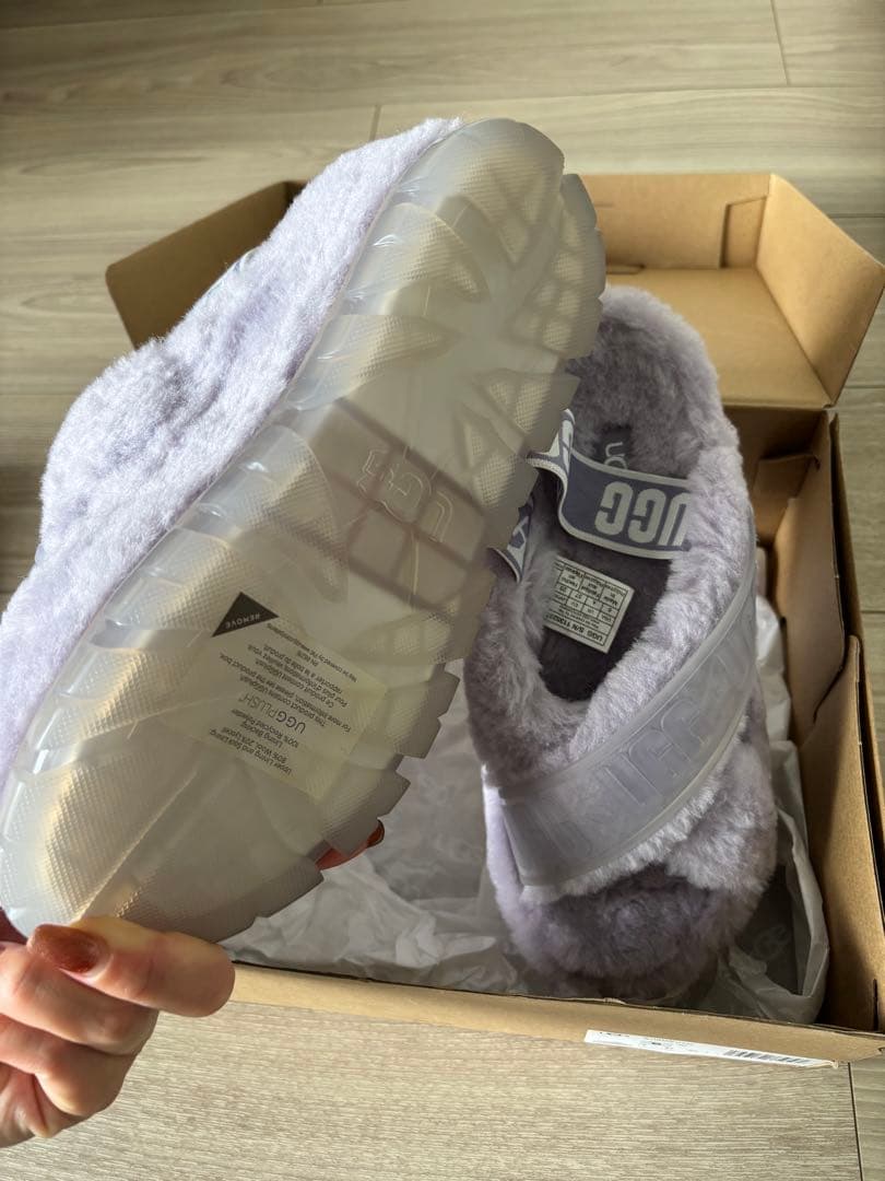UGG ライトパープル サンダル