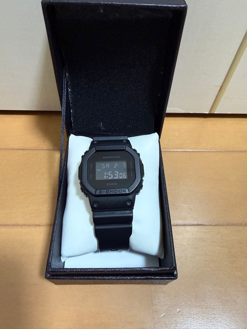 木梨サイクル　G-SHOCK コラボ　ブラック　箱・ケース付き　動作確認済