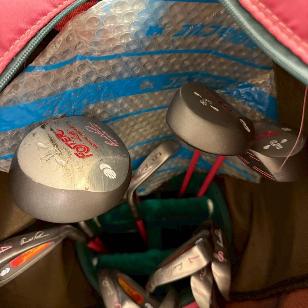 ゴルフバッグ＋ゴルフシューズ セット　Paradiso｜レディース　まとめ売り