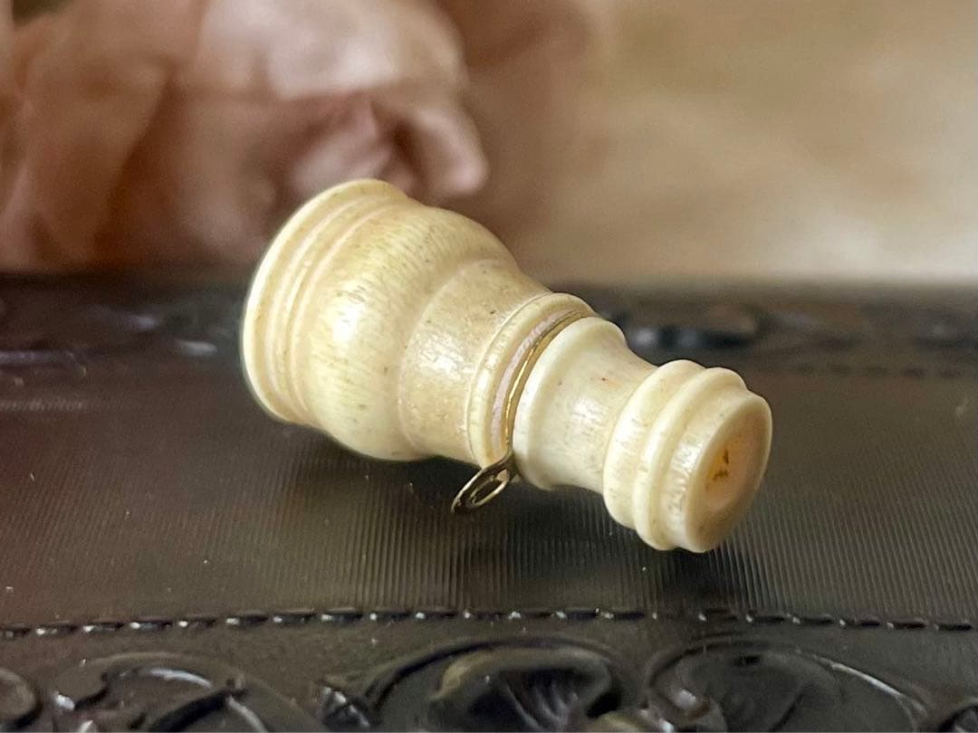 ドール用単眼鏡オペラグラスチャーム ミニチュア ミニョネットフランスアンティーク