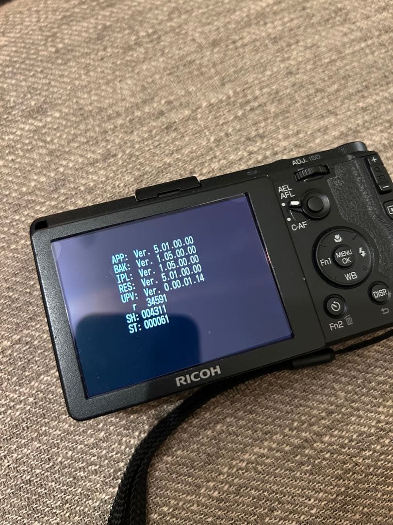 GR APS-C 付属品完備　初代　RICOH シャッター数5000未満