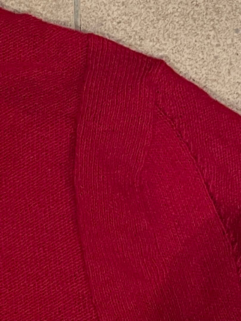 COMME des GARCONS HOMME PLUS ハイネックニット　赤