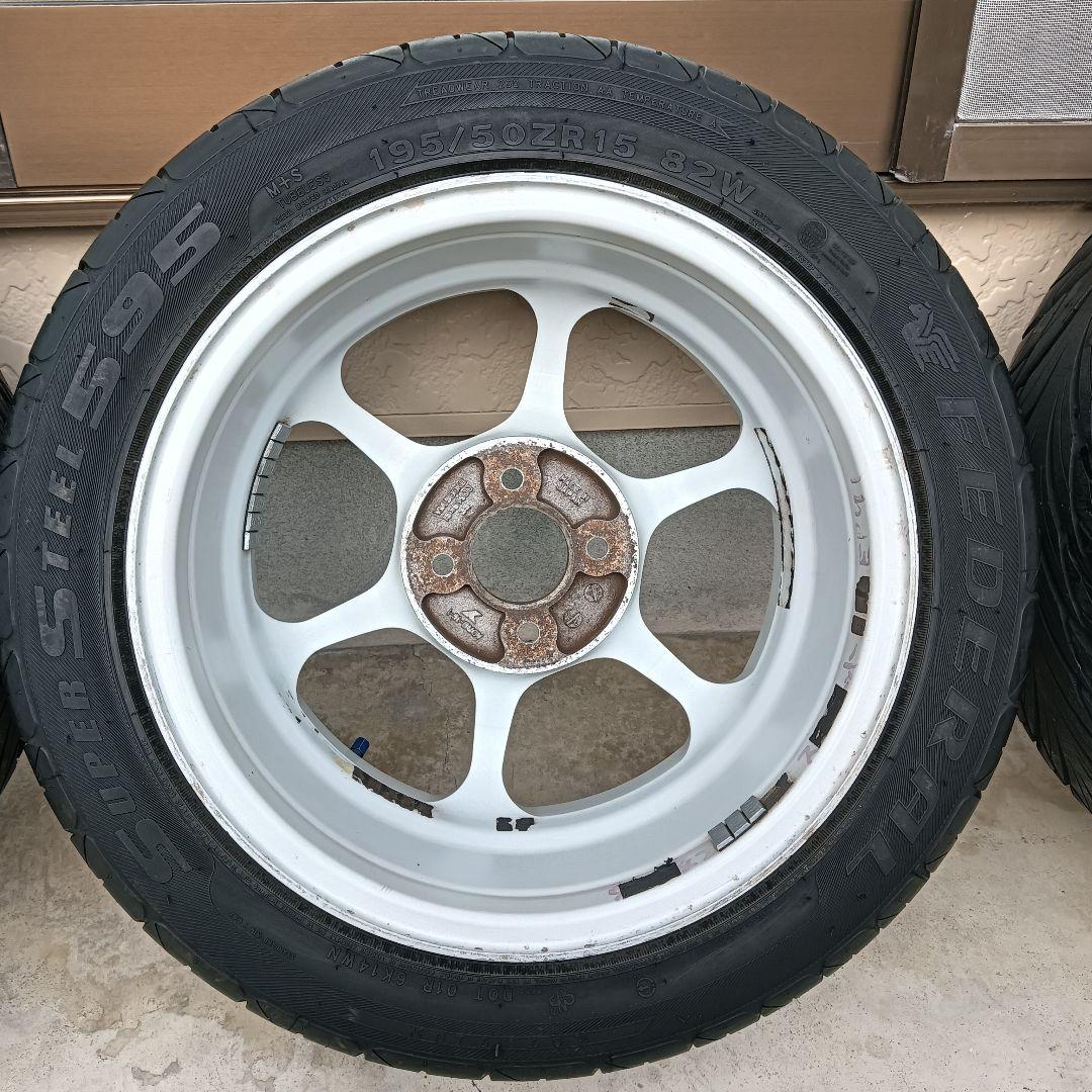 希少 アドバンレーシング RG　15インチ