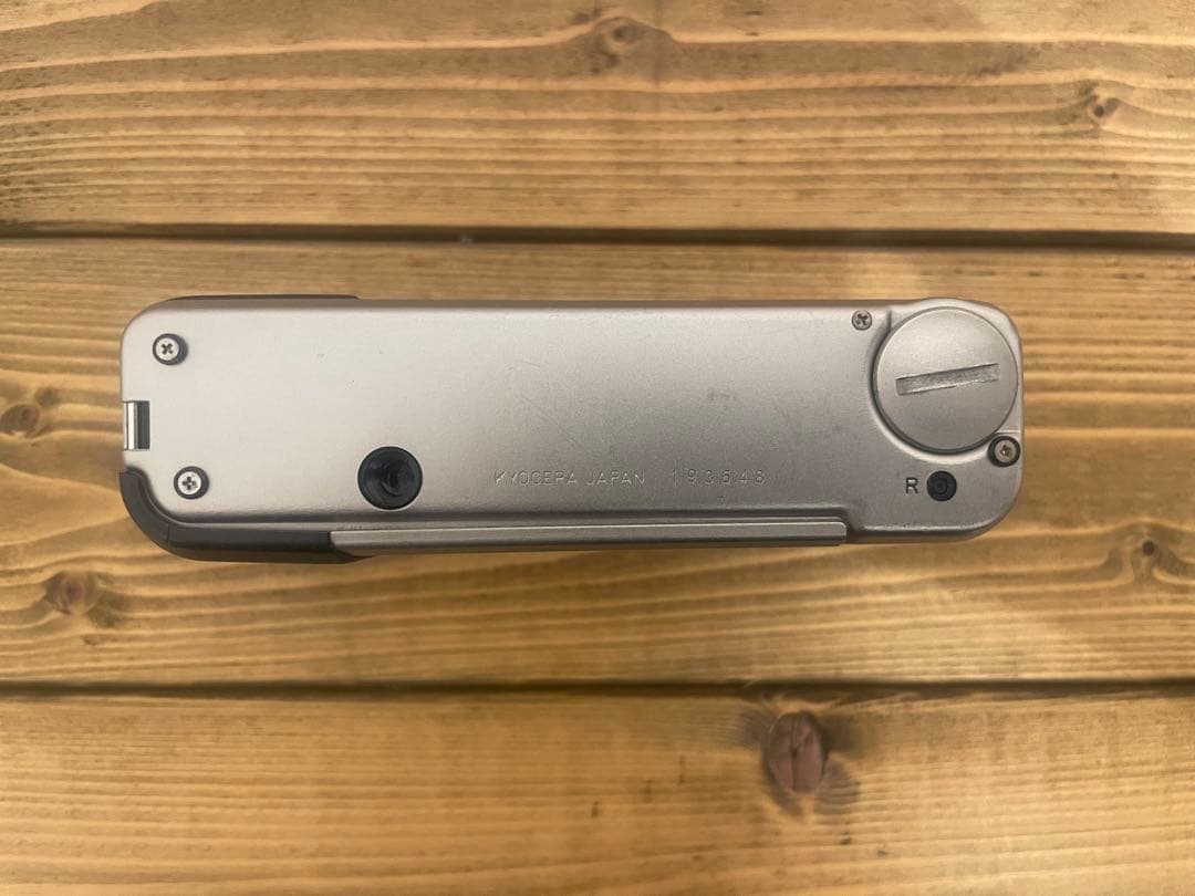 【良品】CONTAX T2 チタンシルバー フィルムカメラ