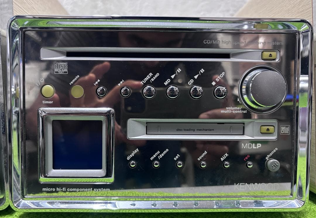 【中古】KENWOOD RD-VH55MD システムコンポ