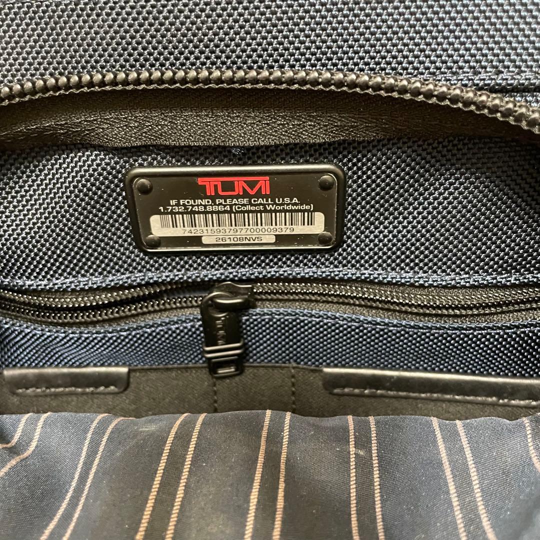 TUMI SHIPS 別注26108 NVS ALPHA ブリーフ 美品