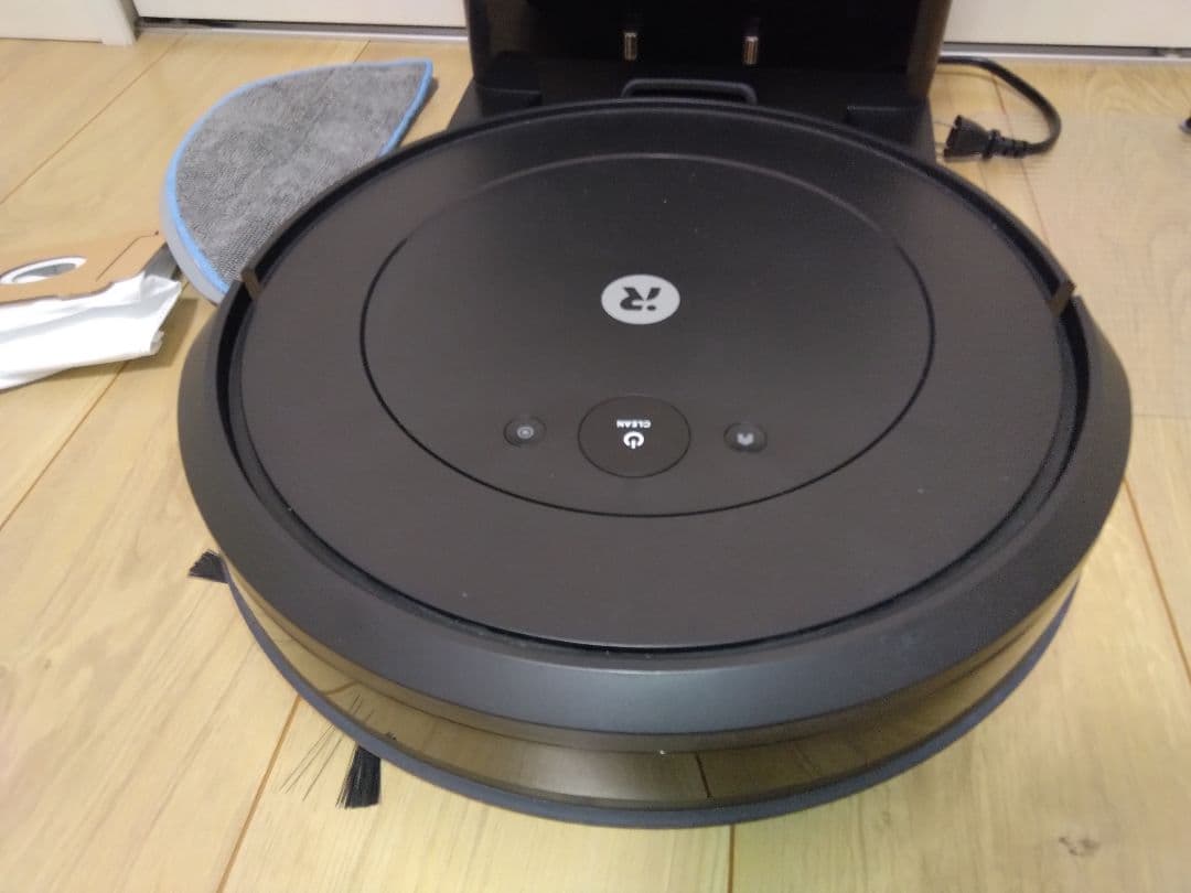 【使用80時間】Roomba Combo 2 Essential + 黒色B1