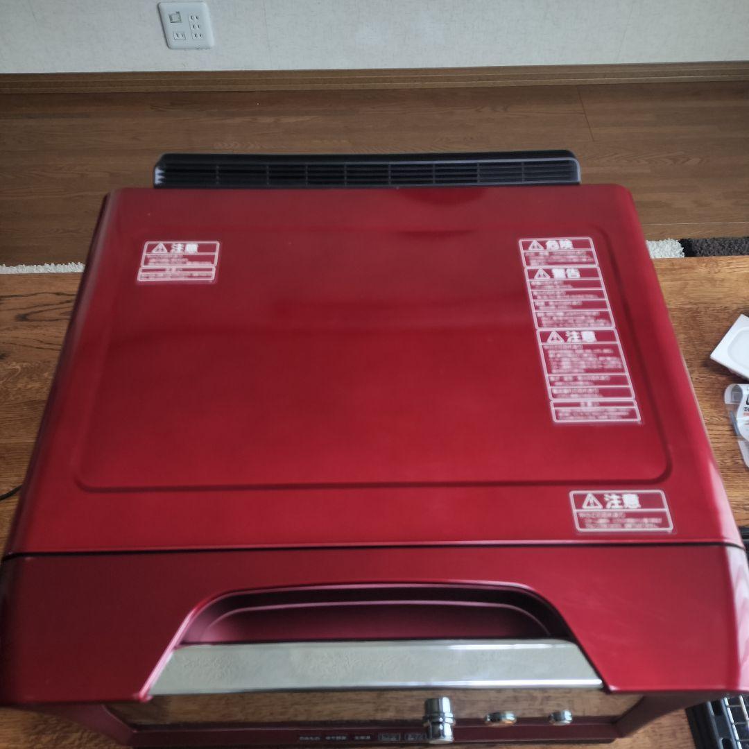 【使用僅か】 東芝 石窯ドーム ER-JD510 赤 スチーム オーブンレンジ