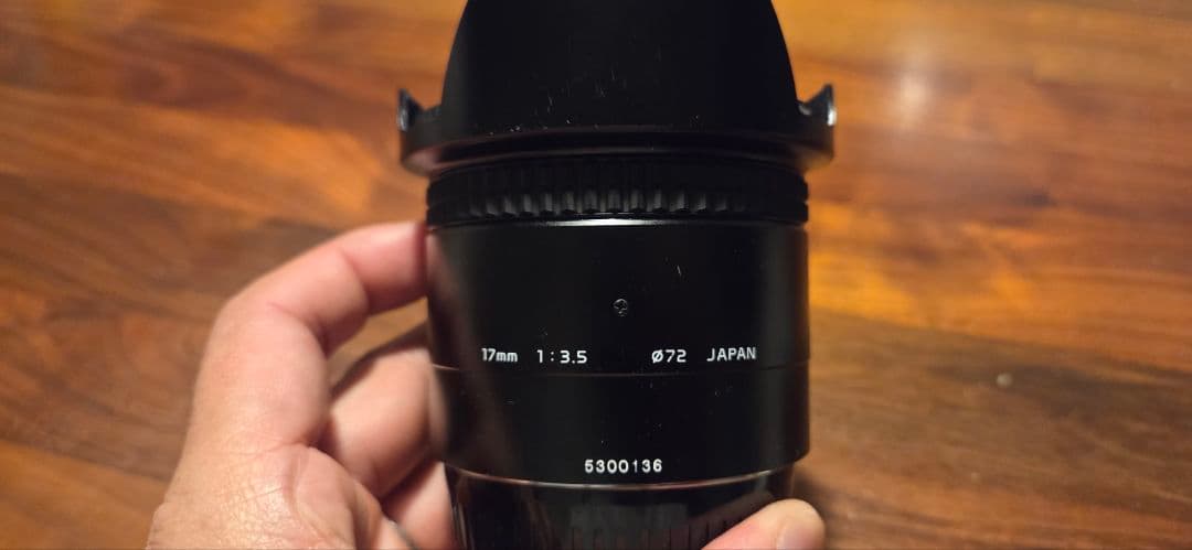 トキナー　AT-X 17mm f/3.5　EFマウント用