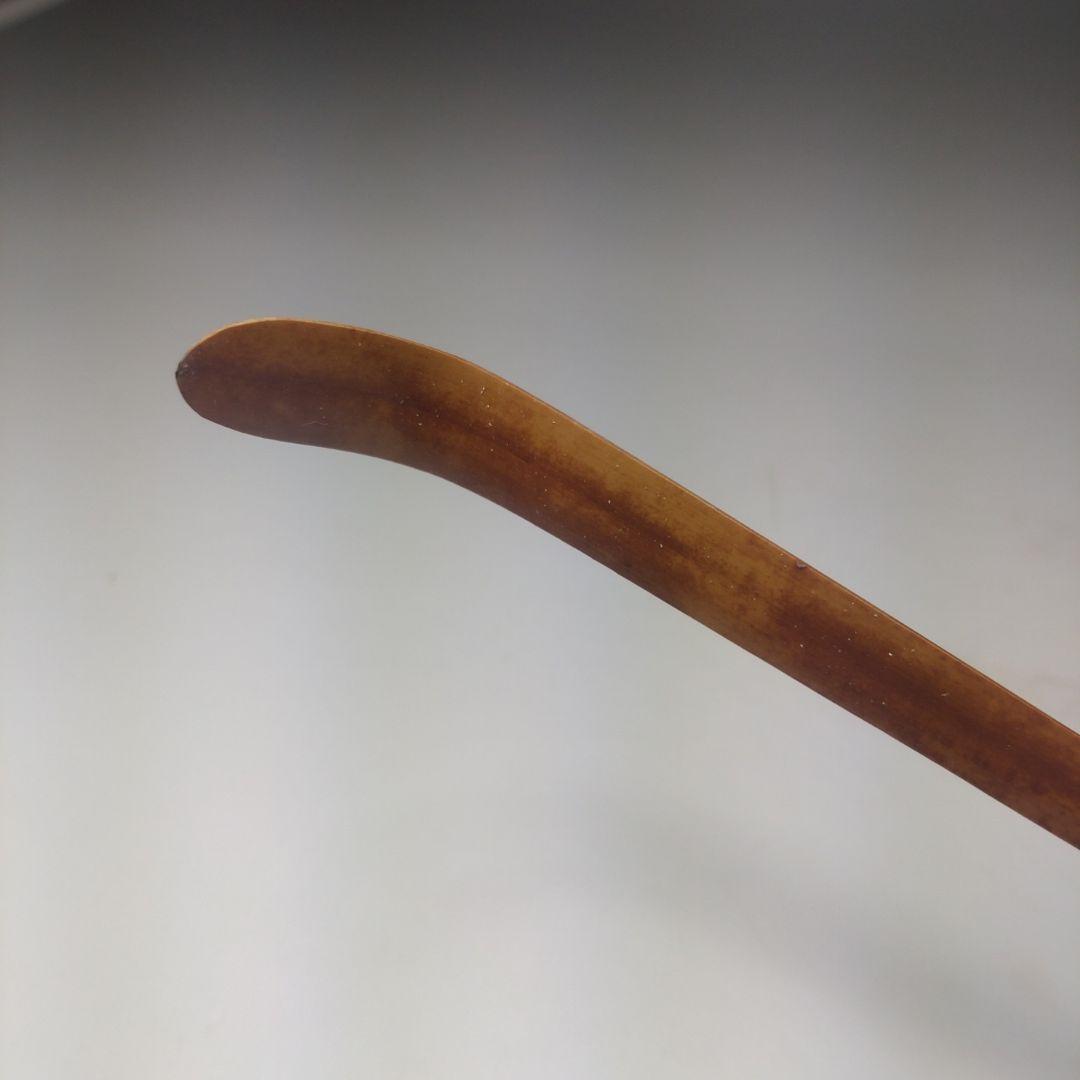 イ100 茶杓『大徳寺　立花大亀　極箱』『銘　野分』『稲尾誠中斎下削り』竹茶杓