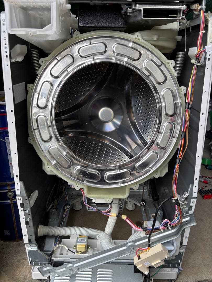 高年式 分解クリーニング済 SHARP ES-S7D 2020年製 左開き