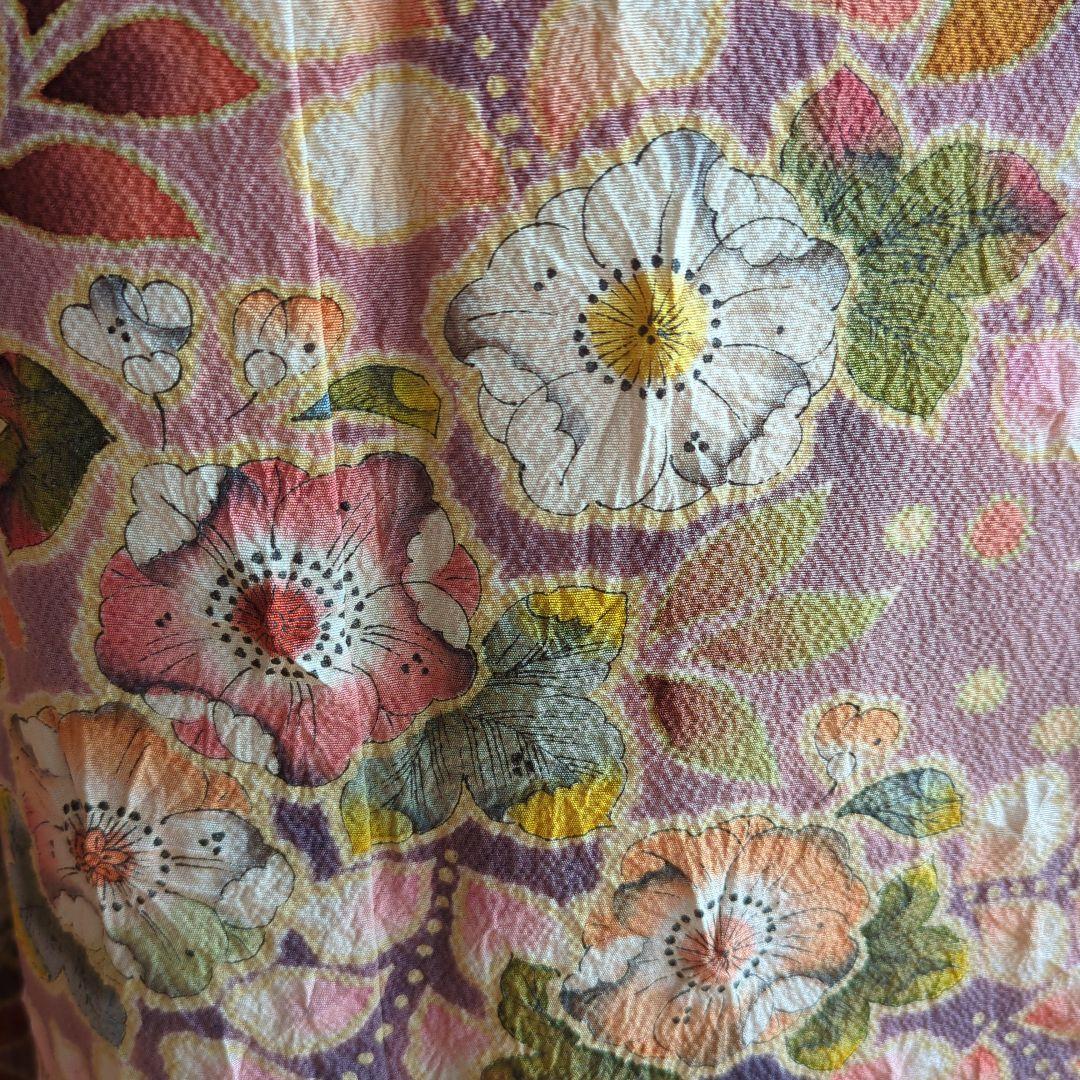 翠山工房 落款 振袖フルセット ９種セット正絹 辻が花 成人式 花絞り 裄丈69