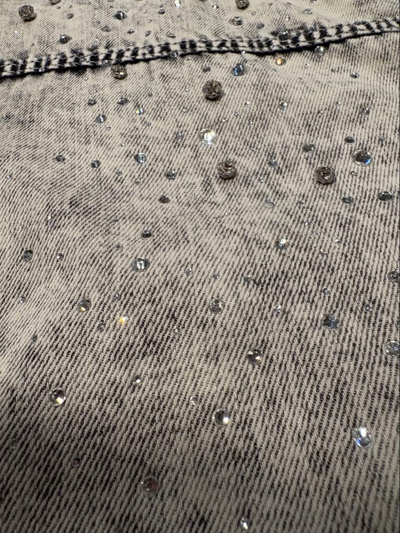 うる⭐︎Glam Lips グラデストーン DENIM シャツ