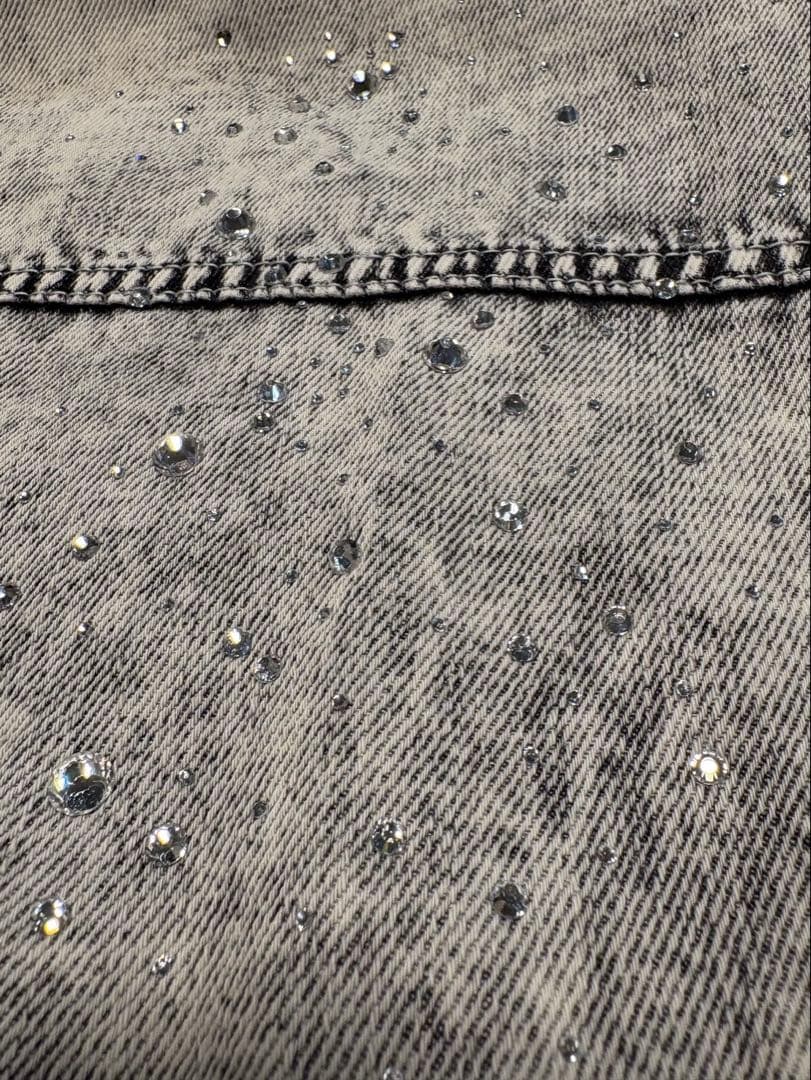 うる⭐︎Glam Lips グラデストーン DENIM シャツ